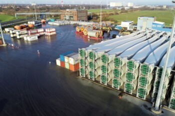 Der Brunsbütteler Elbehafen