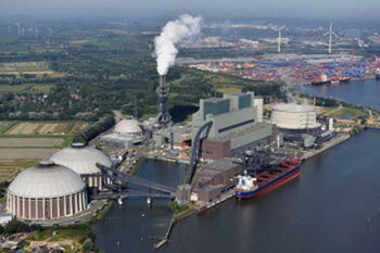 Heizkraftwerk Moorburg (Quelle: Vattenfall)